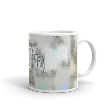 Adin Mug Victorian Fission 10oz left view
