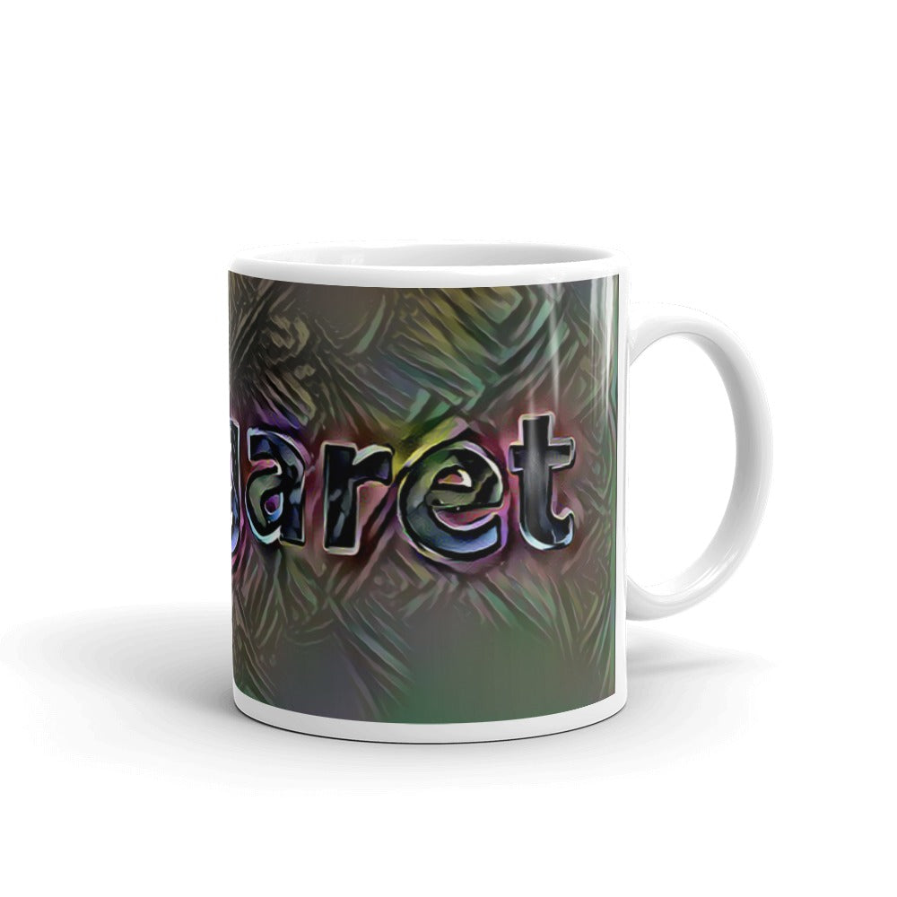 Margaret Mug Dark Rainbow 10oz left view