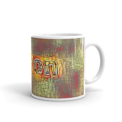 Aaron Mug Transdimensional Caveman 10oz left view