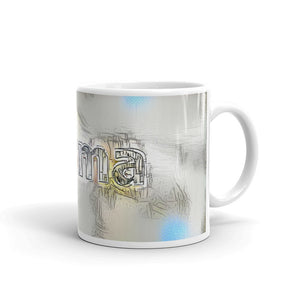 Emma Mug Victorian Fission 10oz left view