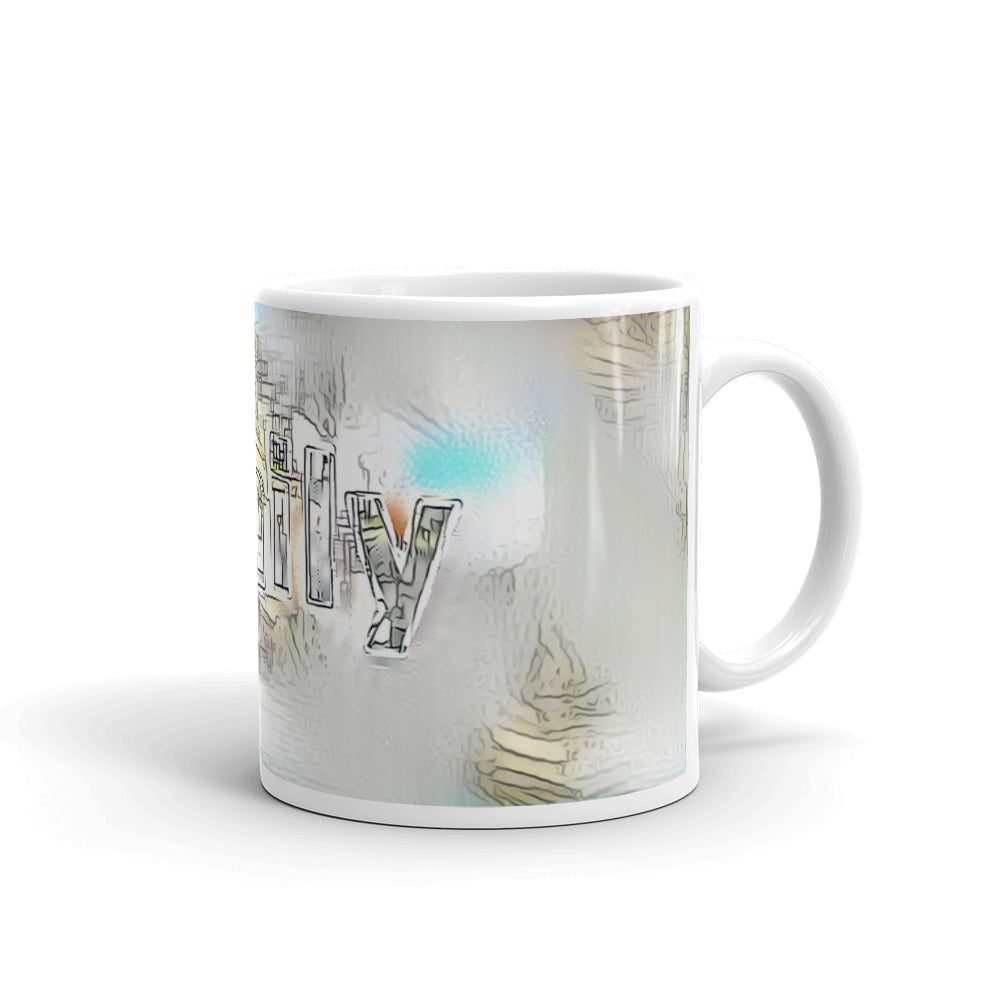 Emily Mug Victorian Fission 10oz left view