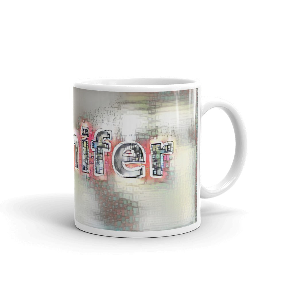 Jennifer Mug Ink City Dream 10oz left view