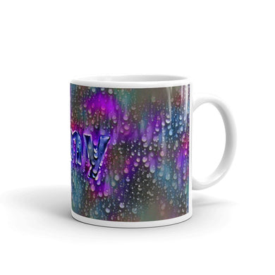 Amy Mug Wounded Pluviophile 10oz left view