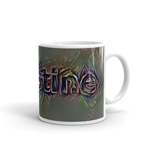 Christine Mug Dark Rainbow 10oz left view
