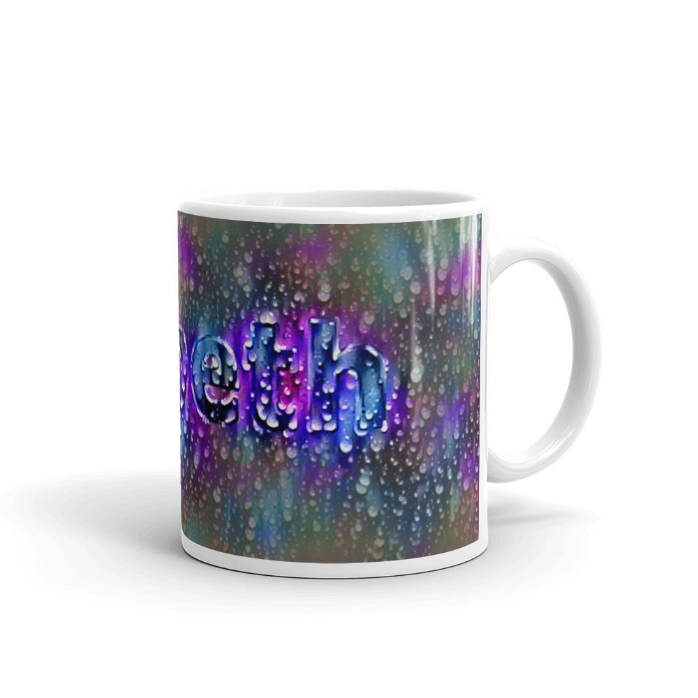 Elspeth Mug Wounded Pluviophile 10oz left view
