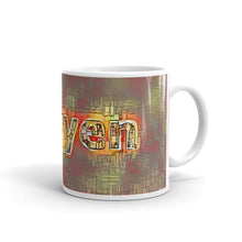 Load image into Gallery viewer, Nguyen Mug Transdimensional Caveman 10oz left view