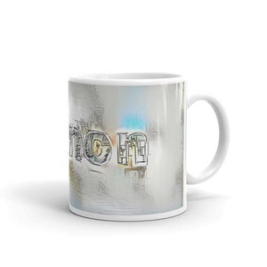 Lennon Mug Victorian Fission 10oz left view