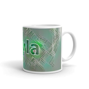 Layla Mug Nuclear Lemonade 10oz left view