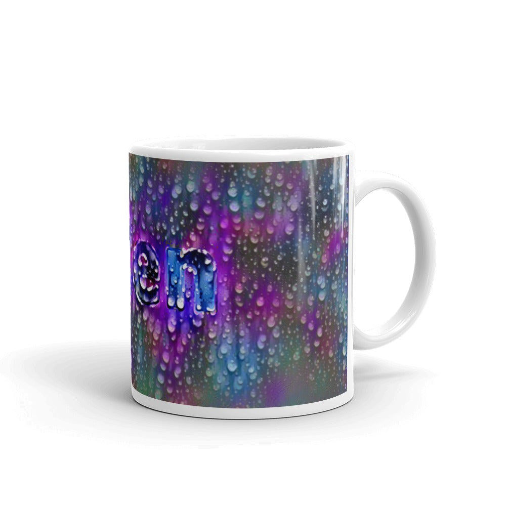 Allen Mug Wounded Pluviophile 10oz left view
