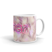 Load image into Gallery viewer, Jayden Mug Innocuous Tenderness 10oz left view