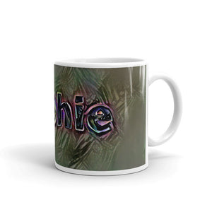 Sophie Mug Dark Rainbow 10oz left view