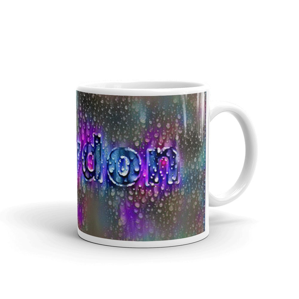 Braydon Mug Wounded Pluviophile 10oz left view