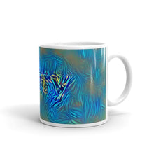 Load image into Gallery viewer, Larry Mug Night Surfing 10oz left view