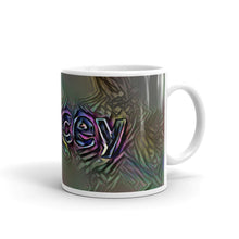 Load image into Gallery viewer, Tracey Mug Dark Rainbow 10oz left view
