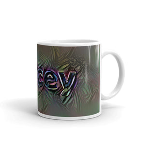 Stacey Mug Dark Rainbow 10oz left view