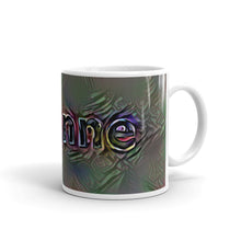 Load image into Gallery viewer, Yvonne Mug Dark Rainbow 10oz left view
