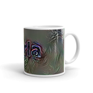 Karla Mug Dark Rainbow 10oz left view