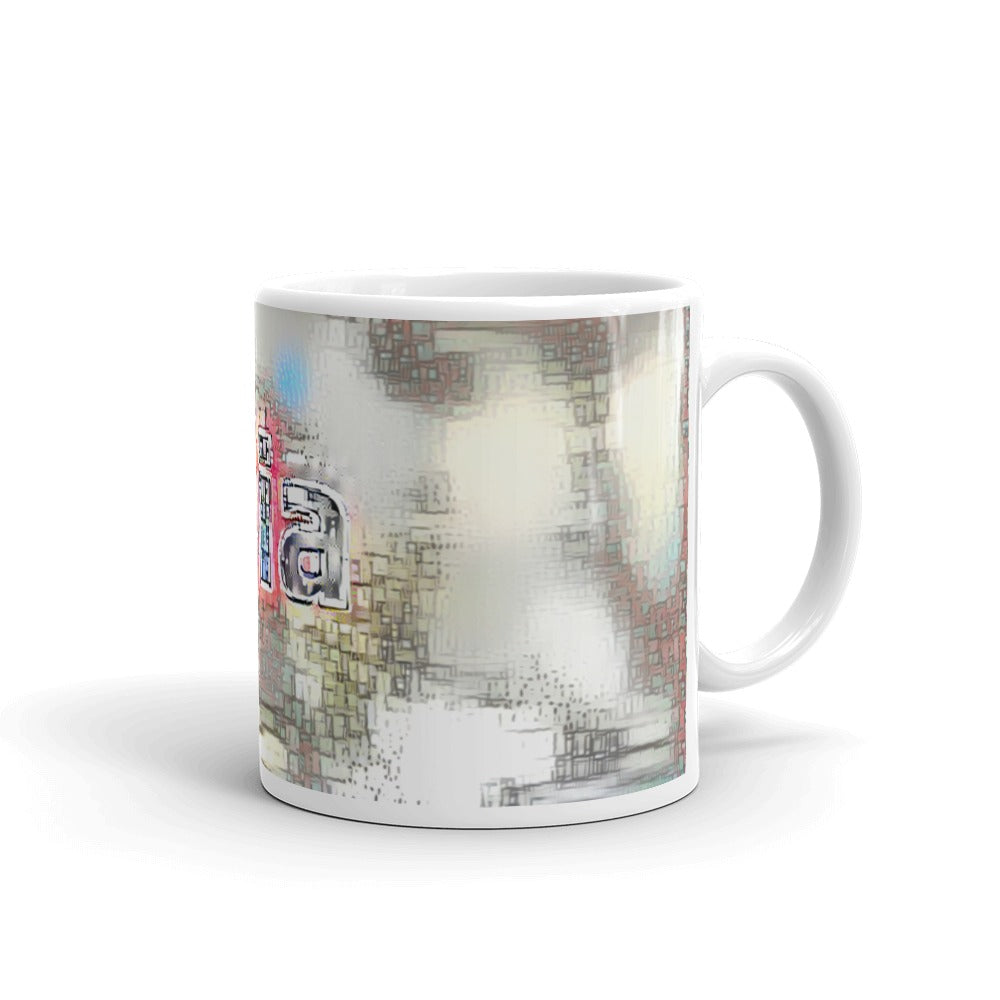 Mia Mug Ink City Dream 10oz left view