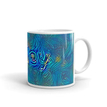 Load image into Gallery viewer, Adley Mug Night Surfing 10oz left view