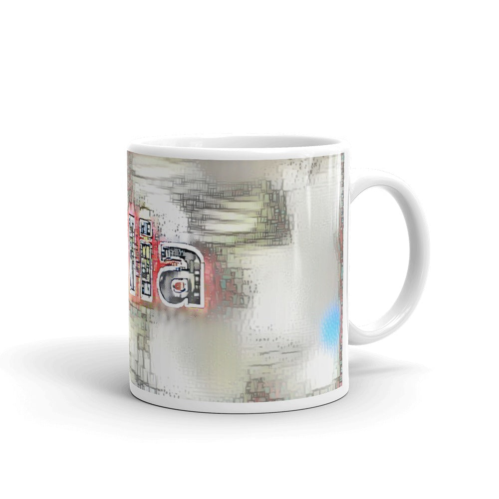 Julia Mug Ink City Dream 10oz left view