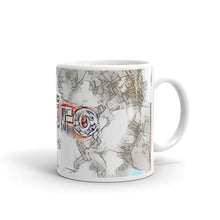Load image into Gallery viewer, Cairo Mug Frozen City 10oz left view