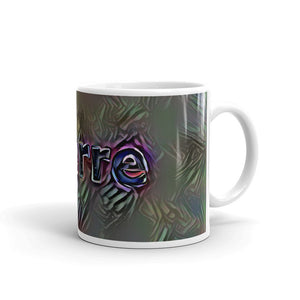 Pierre Mug Dark Rainbow 10oz left view