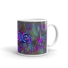Load image into Gallery viewer, Aline Mug Wounded Pluviophile 10oz left view
