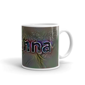 Johanna Mug Dark Rainbow 10oz left view
