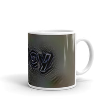 Load image into Gallery viewer, Adley Mug Charcoal Pier 10oz left view