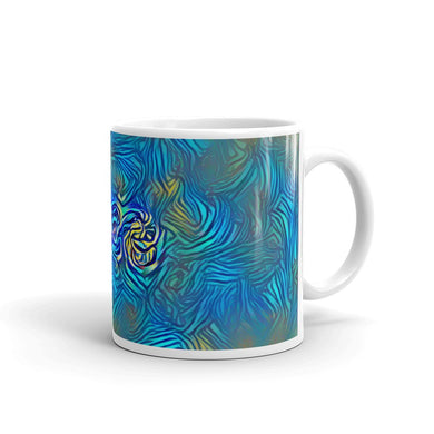 Ace Mug Night Surfing 10oz left view