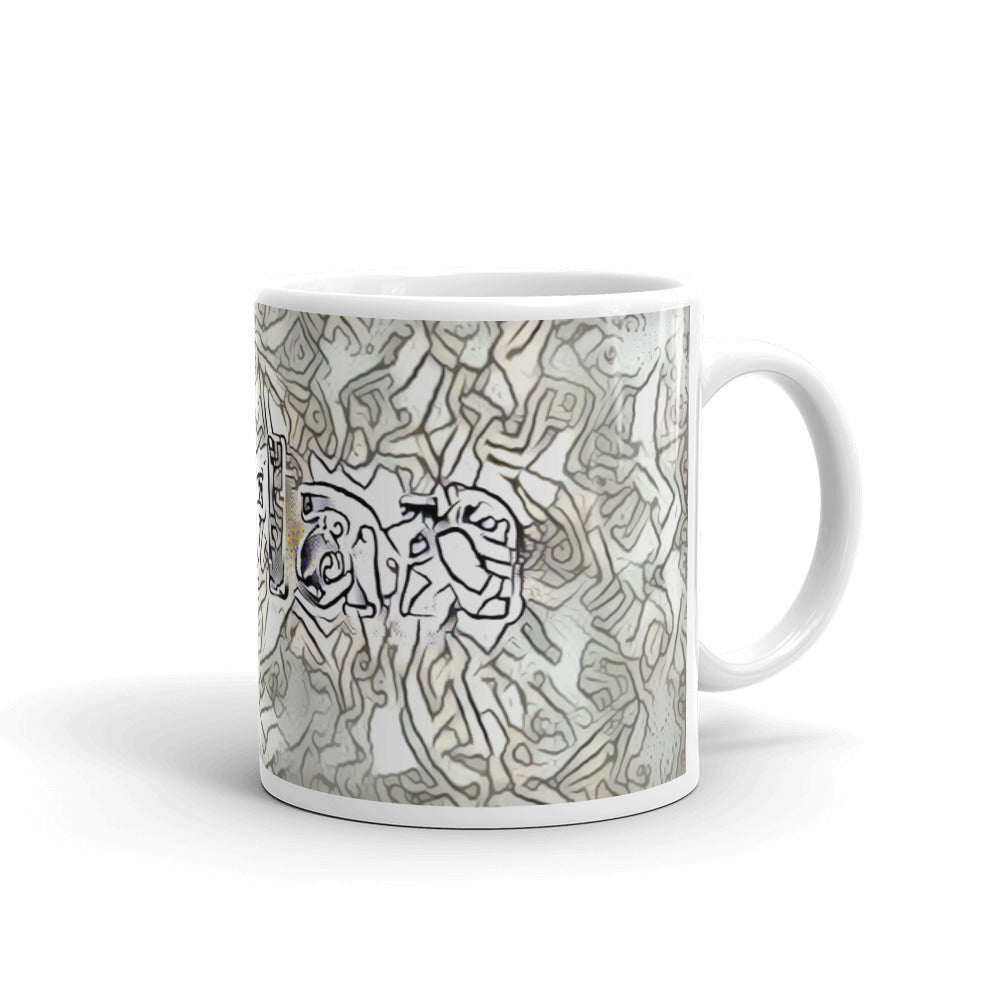 Harlan Mug Perplexed Spirit 10oz left view