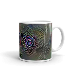 Anika Mug Dark Rainbow 10oz left view