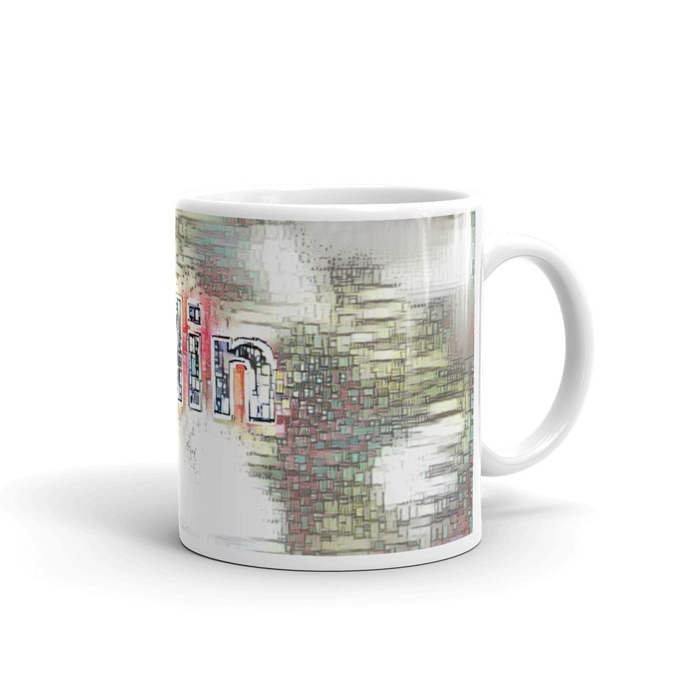 Adin Mug Ink City Dream 10oz left view