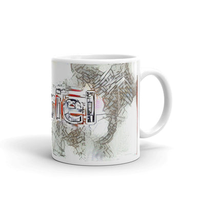 Adriel Mug Frozen City 10oz left view
