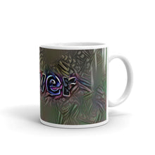 Load image into Gallery viewer, Oliver Mug Dark Rainbow 10oz left view