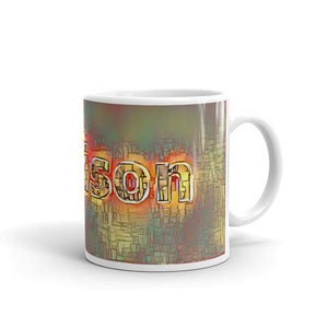 Addison Mug Transdimensional Caveman 10oz left view