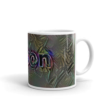 Load image into Gallery viewer, Jason Mug Dark Rainbow 10oz left view