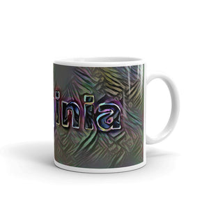 Virginia Mug Dark Rainbow 10oz left view