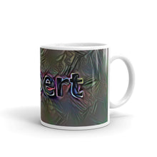 Load image into Gallery viewer, Robert Mug Dark Rainbow 10oz left view