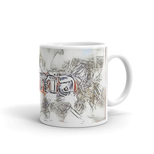Emma Mug Frozen City 10oz left view