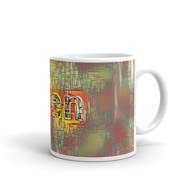 Aden Mug Transdimensional Caveman 10oz left view