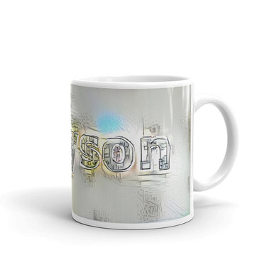 Addyson Mug Victorian Fission 10oz left view