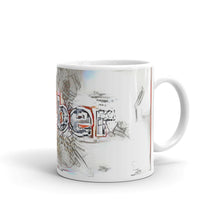Load image into Gallery viewer, Amber Mug Frozen City 10oz left view