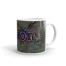 Load image into Gallery viewer, Marion Mug Dark Rainbow 10oz left view