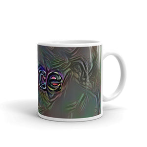 Kace Mug Dark Rainbow 10oz left view