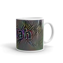 Load image into Gallery viewer, Isaiah Mug Dark Rainbow 10oz left view