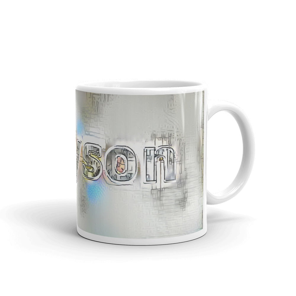 Greyson Mug Victorian Fission 10oz left view