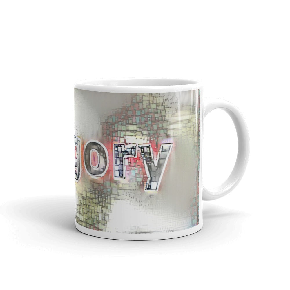 Gregory Mug Ink City Dream 10oz left view