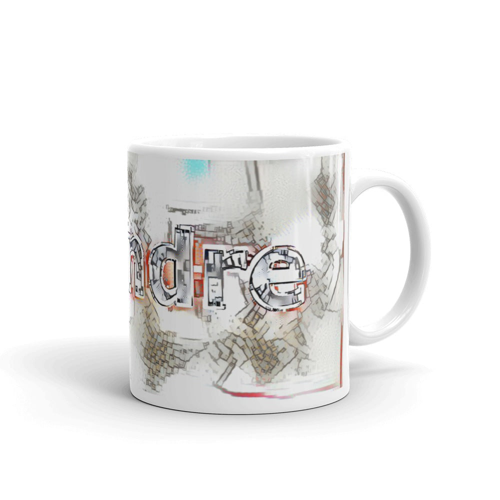 Deandre Mug Frozen City 10oz left view