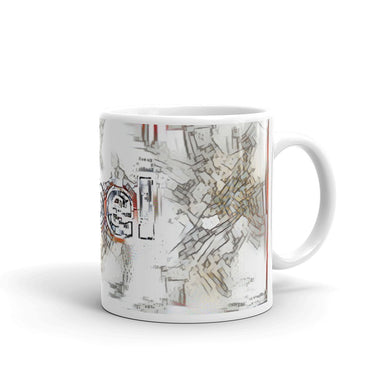 Abel Mug Frozen City 10oz left view